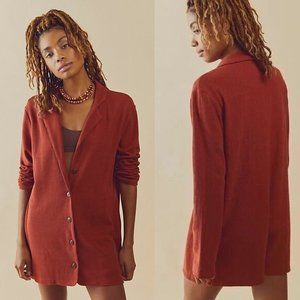 Free People Rust Jumpsuit